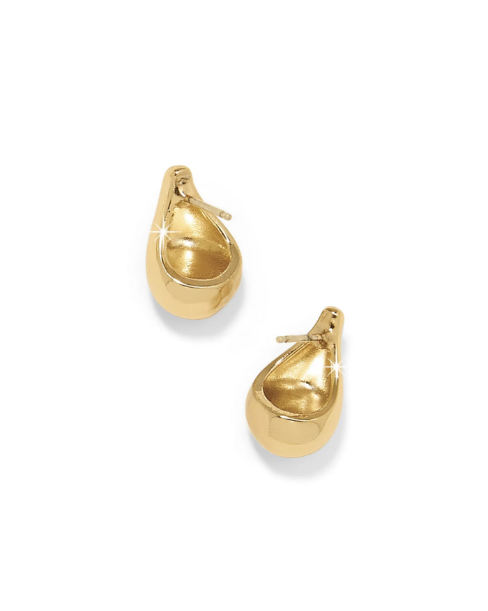 Nile Petite Gold Post Earrings