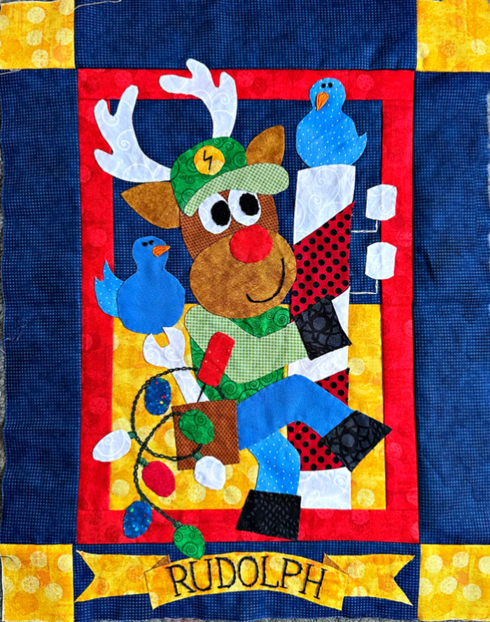 North Pole Moonlighters Quilt Pattern (Digital)