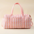 On-the-Go Quilted Weekender Bag, Petal Parade Pink