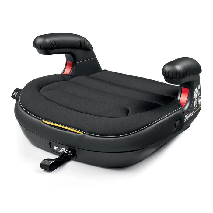 PEG PEREGO Viaggio Shuttle 120 Booster Car Seat-Booster Car Seats-Peg Perego-Licorice - Black Eco Leather-ANB Baby Store