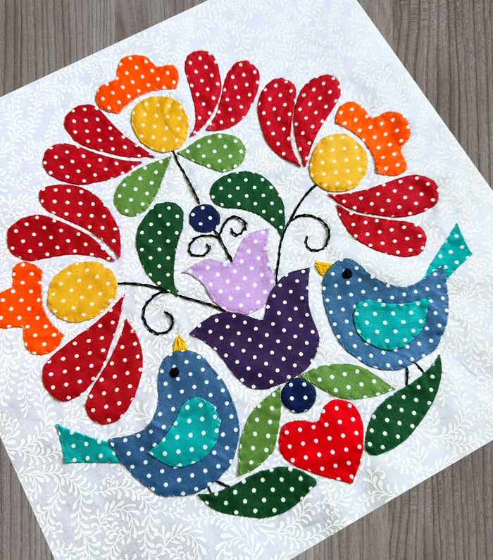 Pennsylvania Dutch Heritage Quilt Pattern (Print at Home)