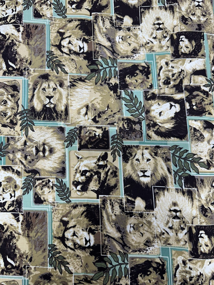Pillowcase - Lions Cotton