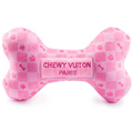 Pink Checker Chewy Vuitton Bone, Extra Large