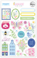 Pinkfresh Studio, Puffy Stickers, Crafted Moments
