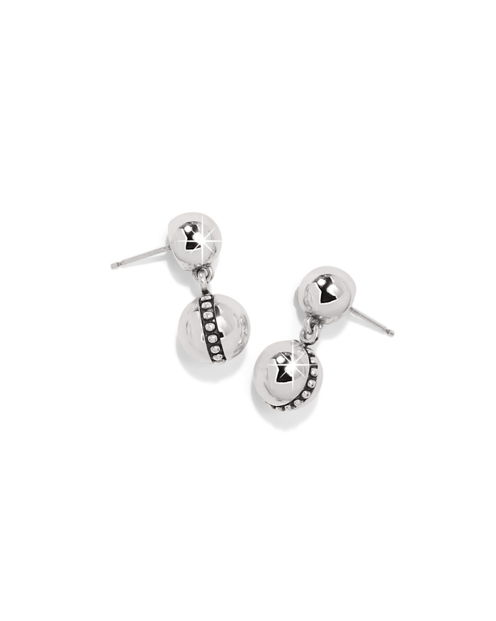 Pretty Tough Bold Stud Post Drop Earrings