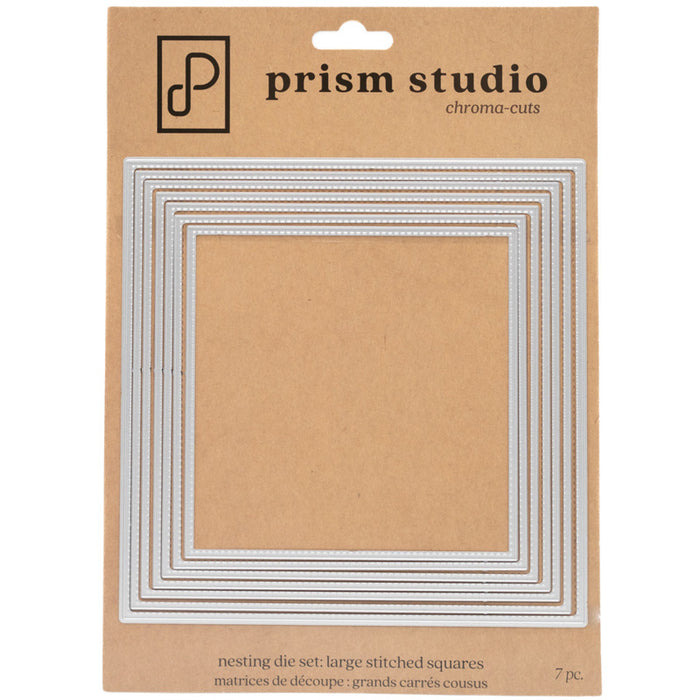 Prism Studio, Chroma-Cuts, Nesting Large Stitched Squares