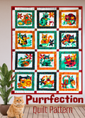 Purrfection Quilt Pattern (Print at Home)