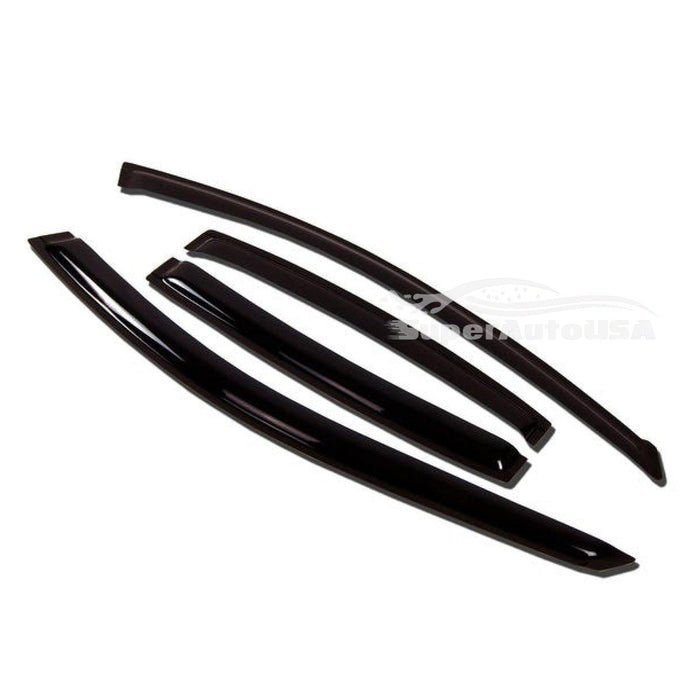 Rain Guard & Visor - Out-Channel Fits Hyundai SantaFe ( 2019-2023 )