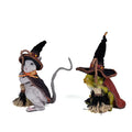 Rat and Frog Witches Assortment of 2 by Katherines Collection