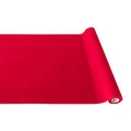 RED FLOCKED RUNNER