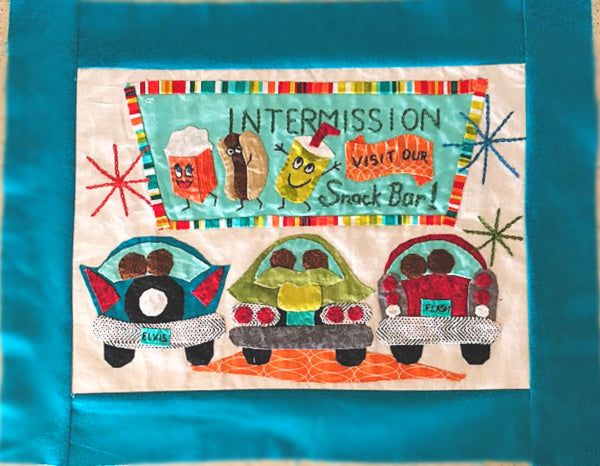 Retro Flash Digital Quilt Pattern