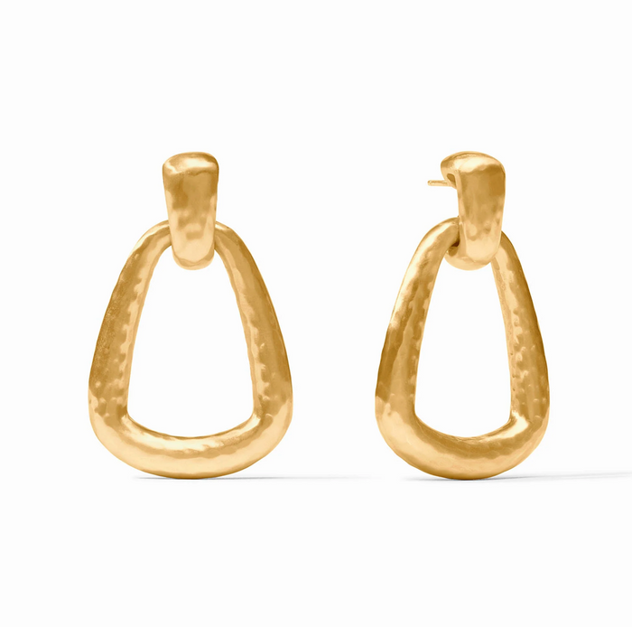 SAHARA DOORKNOCKER EARRING - GOLD