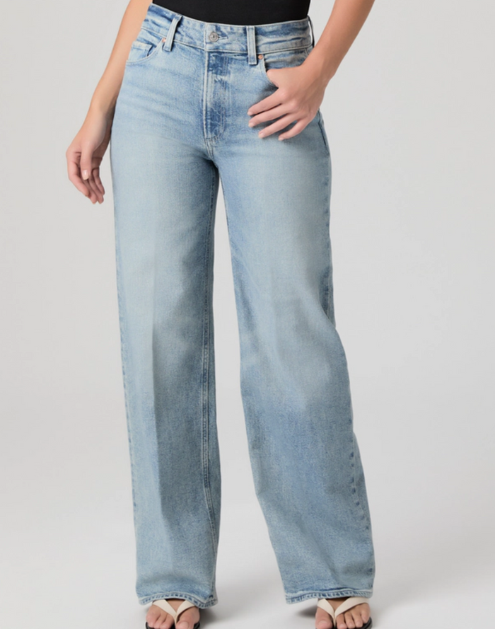 Sasha High Rise Wide Leg 32", Low Key