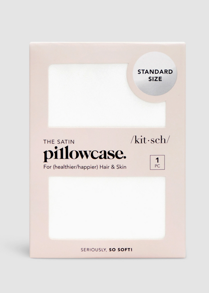 Satin Pillowcase, Ivory