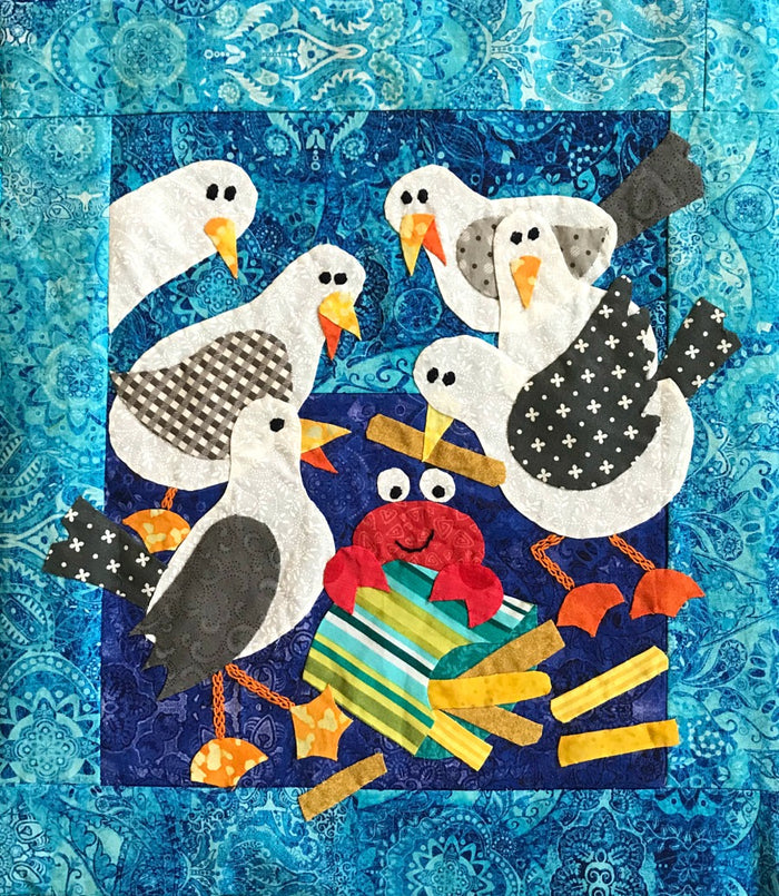 Seagull Paradise Full Pattern (Instant Download)
