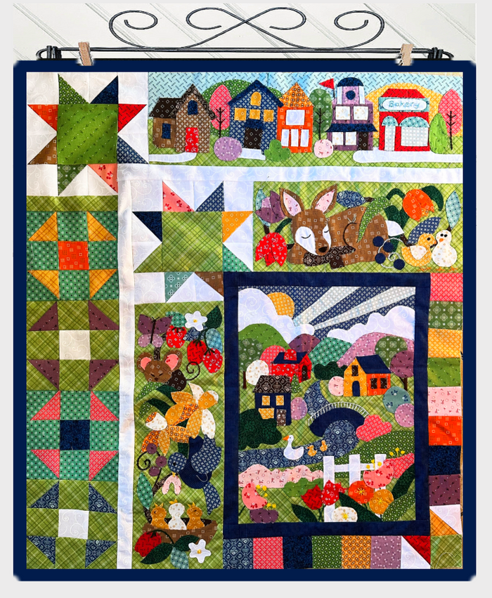Seasons Blessings Spring Wall Hanging
