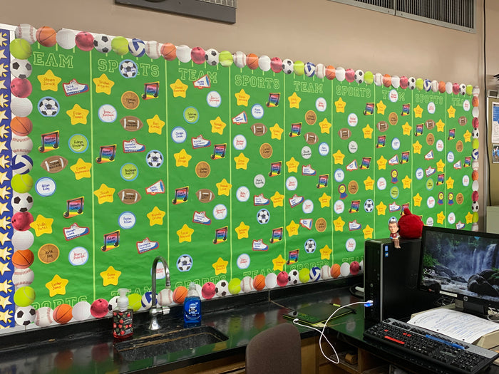 Classroom football notepad adds fun to sports-themed activities