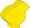 Large Single Color Cut-Out - Chick - Creative Shapes Etc.