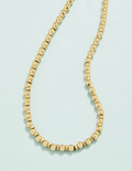 SHELTER COVE NECKLACE 16" 4MM GOLD