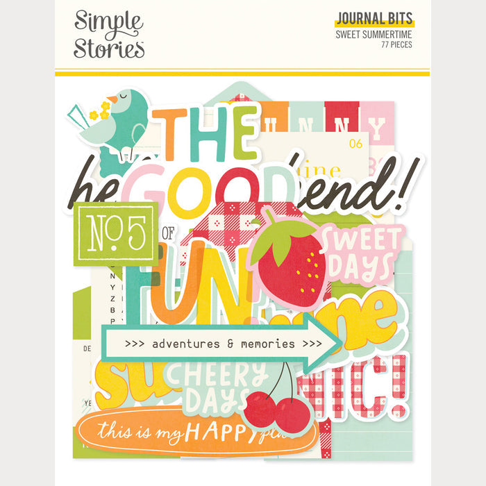 Simple Stories, Journal Bits & Pieces, Sweet Summertime
