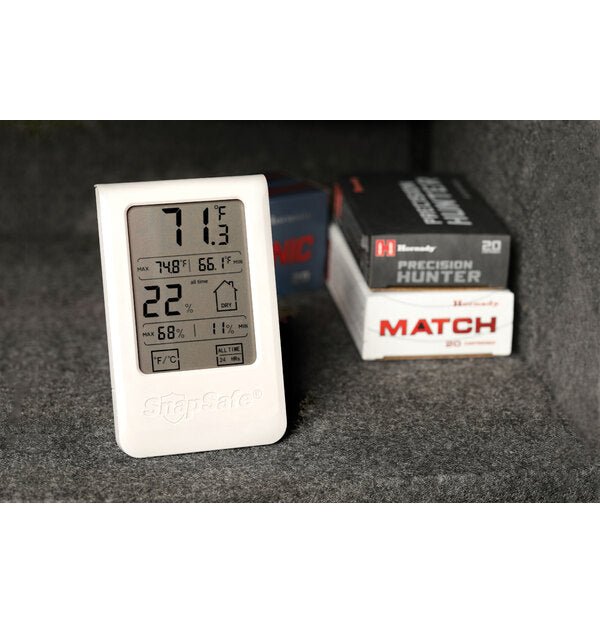 SnapSafe 75850 Gun Safe Accessory Pack Hygrometer in safe