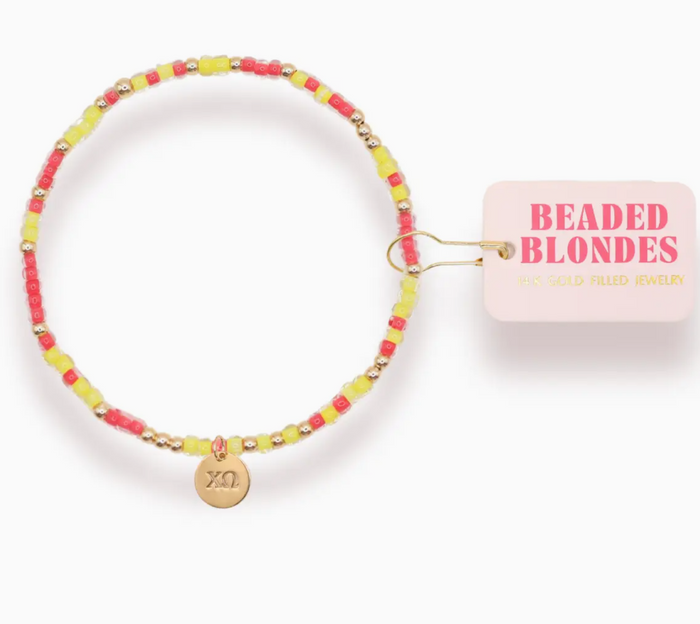 Sorority Sprinkle Charm Bracelet