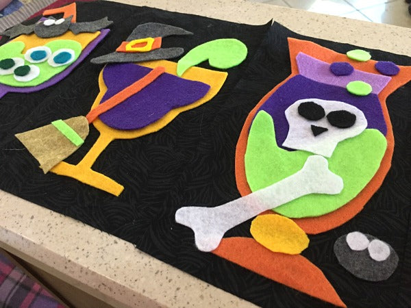 Spookie Spirits Table Runner Digital Pattern