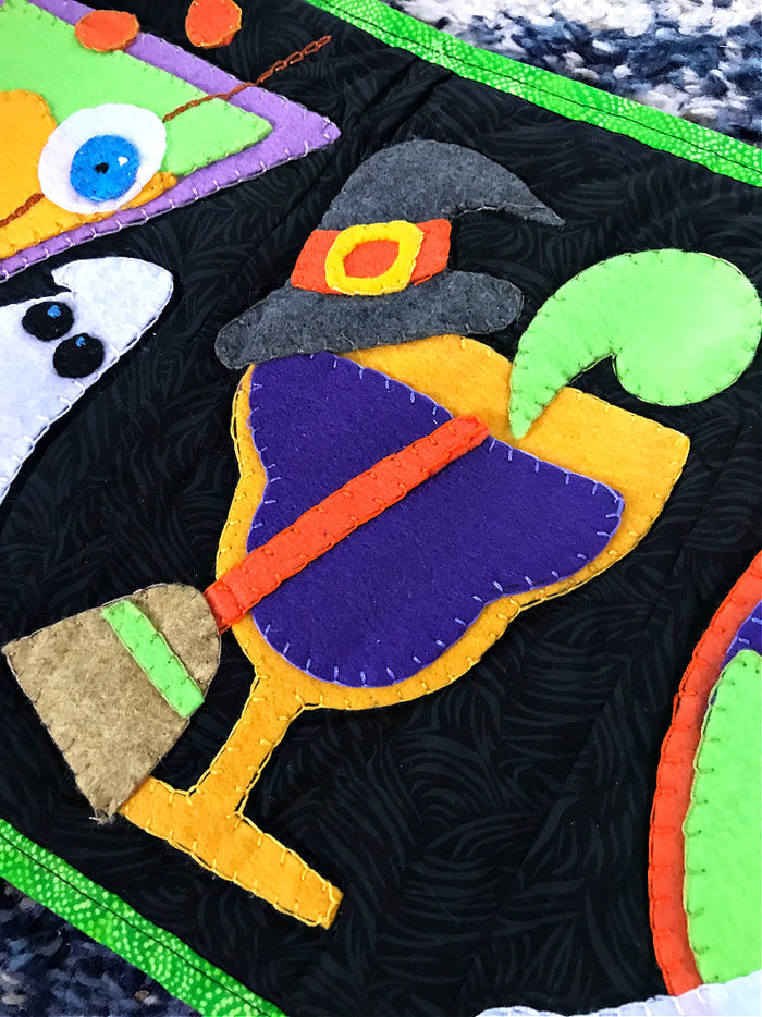 Spookie Spirits Table Runner Digital Pattern