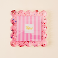 Square Scalloped Acrylic Frame