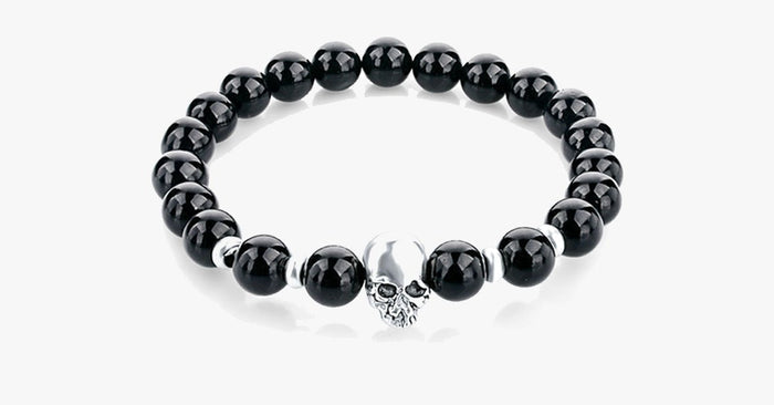 Stone Skull Bracelet