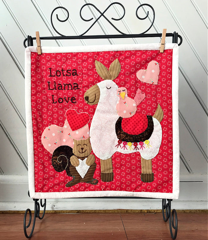 Suzy's Table Runner Series- Lotsa Llama Love