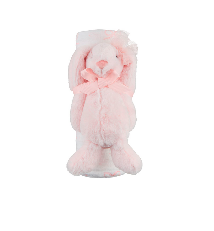 Swaddle & Rattle Set