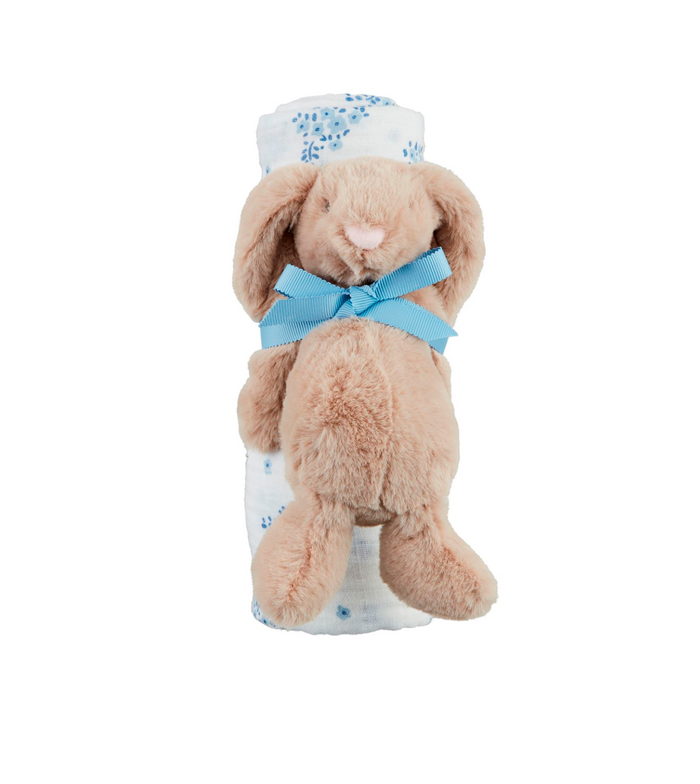 Swaddle & Rattle Set