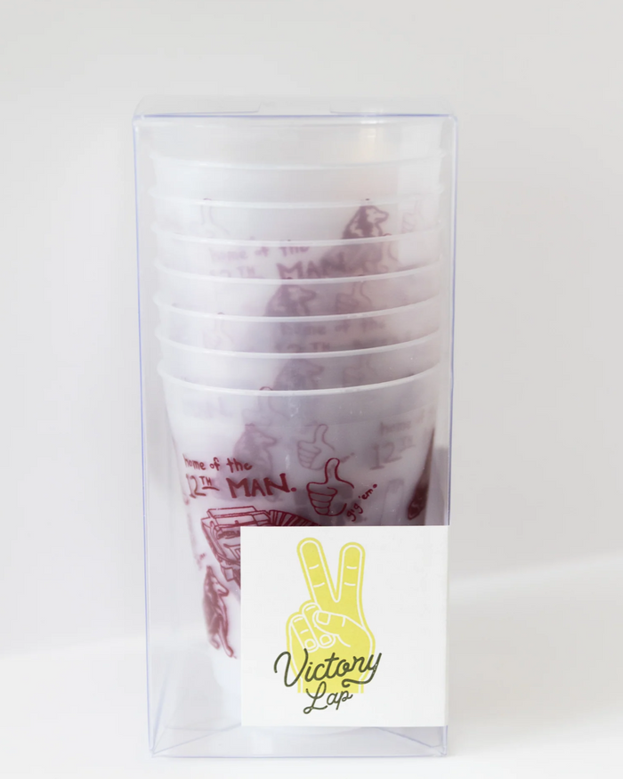 TAMU Shatterproof Cups (Set of 8)
