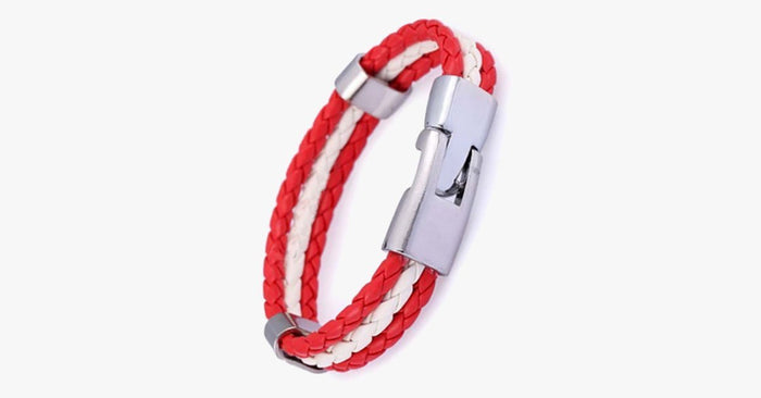 Team Canada Flag Bracelet