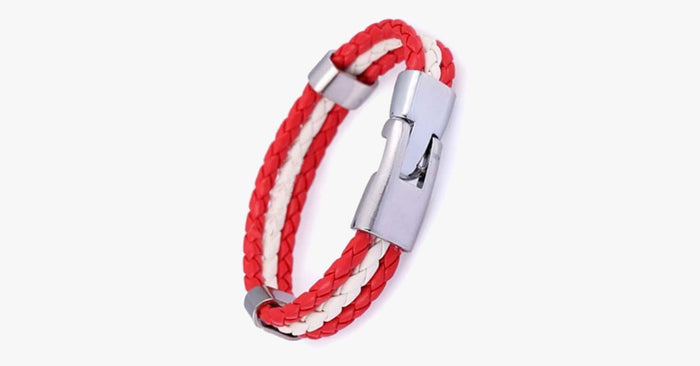 Team Poland Flag Bracelet