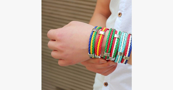 Team Poland Flag Bracelet