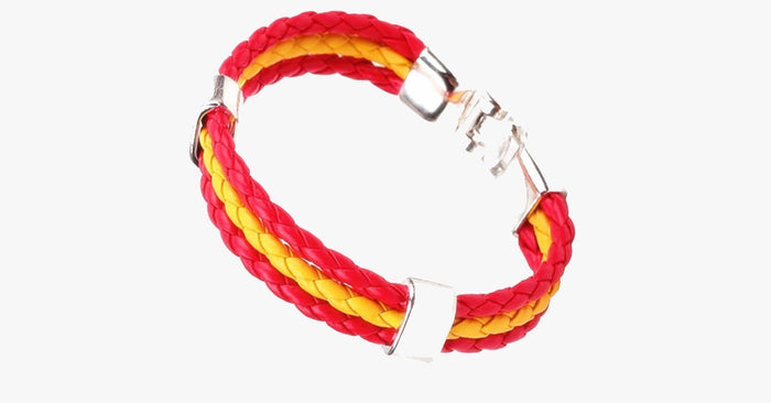 Team Spain Flag Bracelet