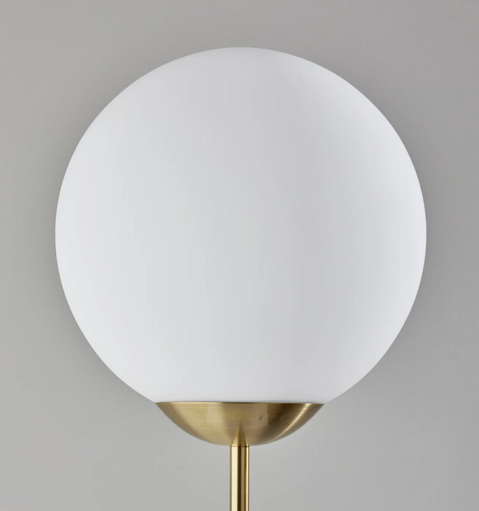 Terra Floor Lamp: Product Light-Off View