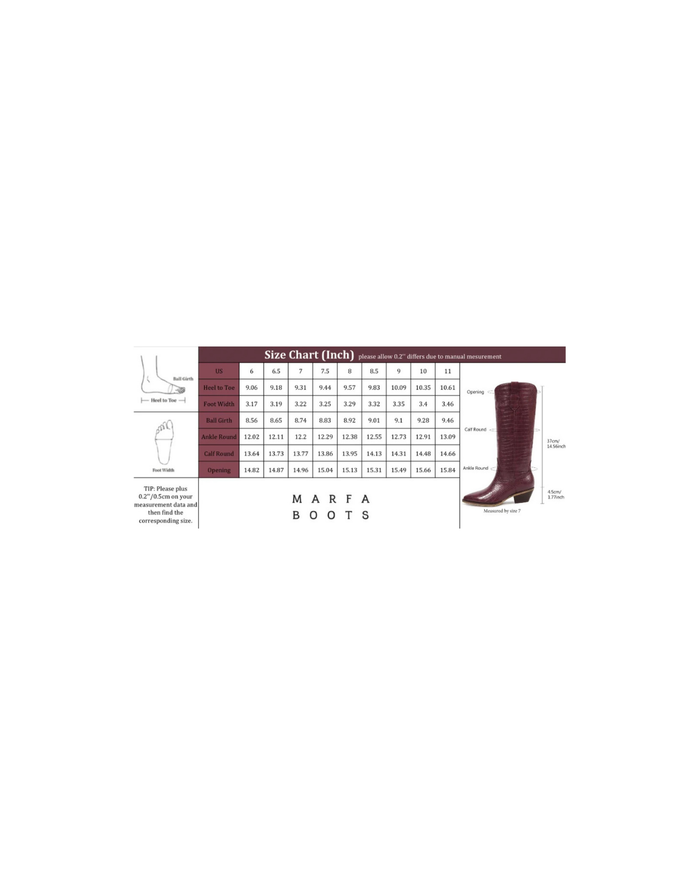 The LeAnn Boots, Dark Cherry