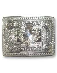 Thistle Kilt Belt Buckle