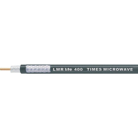 Times Microwave LMR-400-LLPX-BK