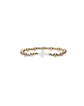 Two Tone Holy Water Cross Bracelet