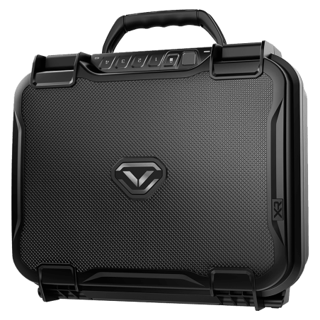 Vaultek Lifepod XRBi Biometric Weather Resistant Firearm Case Front View