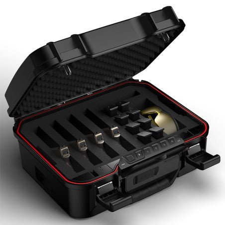 Vaultek Lifepod XTB High Capacity Weather Resistant Firearm Case with Pluck Foam Open