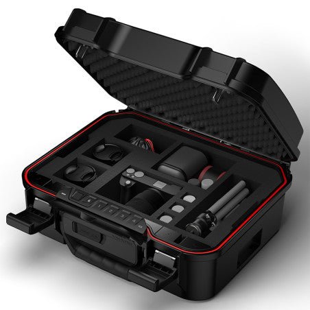 Vaultek Lifepod XTB High Capacity Weather Resistant Firearm Case with Pluck Foam Open with Contents