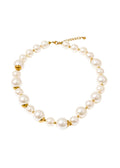 WENDY PEARL GOLD BALL NECKLACE