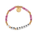 White-I Am Enough-Very Berry