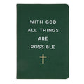 WITH GOD ALL THINGS ARE POSSIBLE JOURNAL