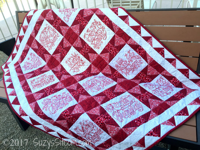 Words to Live By Digital Quilt Pattern